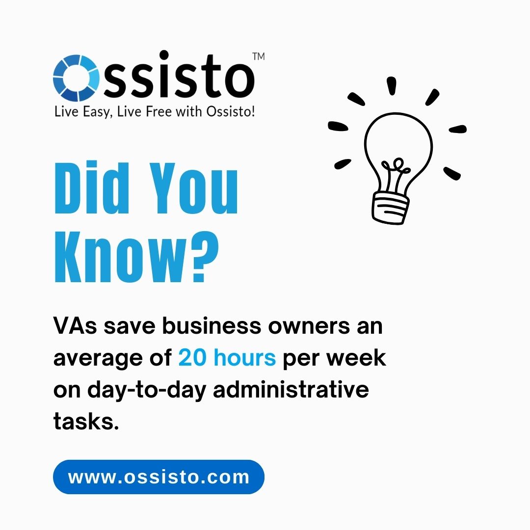 Ready to take your business to the next level? 
Drop your requirements in the given link - ossisto.com/contact-virtua…

#Ossisto #VirtualAssistant #VirtualAssistantServices #VirtualAssistantHelp #VirtualAssistantSupport #VirtualAssistantLife