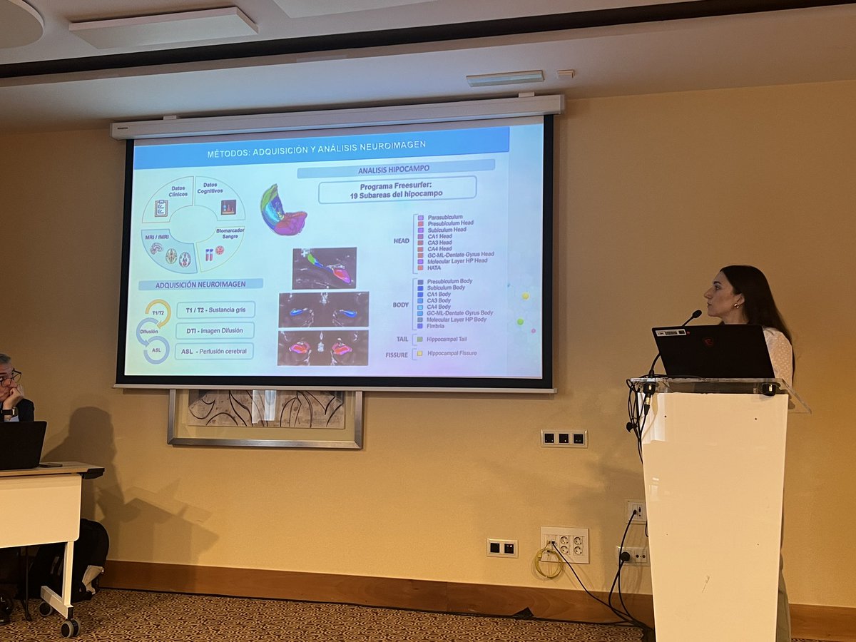 Cristina Delgado Alonso (@cristinada_) on Twitter photo Comienza la Dr. Maria Diez Cirarda <a href="/DiezCirarda/">MDiezCirarda</a> con la presentación “Alteraciones del hipocampo y biomarcadores de cambios cerebrales patológicos: desde la infección aguda por SARS-CoV-2 al síndrome post-COVID” Comienza la Dr. Maria Diez Cirarda <a href="/DiezCirarda/">MDiezCirarda</a> con la presentación “Alteraciones del hipocampo y biomarcadores de cambios cerebrales patológicos: desde la infección aguda por SARS-CoV-2 al síndrome post-COVID”
