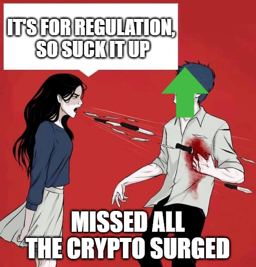 ProjectTfe's tweet photo. Like. if you experience it before. Share my pain comrades #HODL. #Crypto #MoneyForNothing #Regulation #Decentralized #dex #diamondhands💠 https://t.co/RXPnd17Pxo