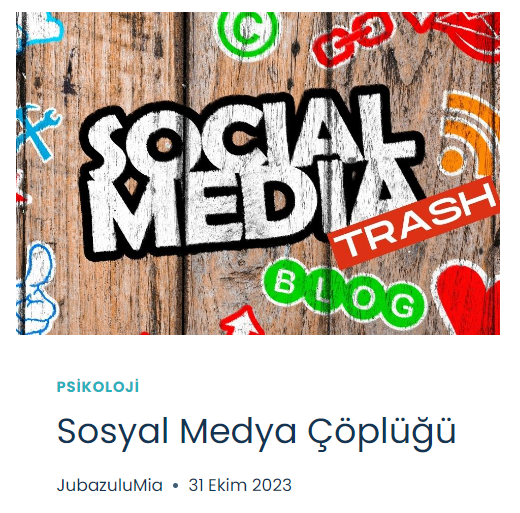 jubadreamer's tweet photo. Sosyal Medya Çöplüğü yayında. #İnsanveYapayZeka #KişilikBozuklukları #Narsisizm #ÖrdekSendromu #SeksObjesi #SosyalMedyaBağımlılığı #sosyalmedyaçöplüğü #blog #yeniyazı #wordpresswebsite @wordpressbot
@WordPress
@jubazulumia
Seo için teşekkürler
@oxopage
https://t.co/npXPRY6z8P https://t.co/SE3jgpm4KL