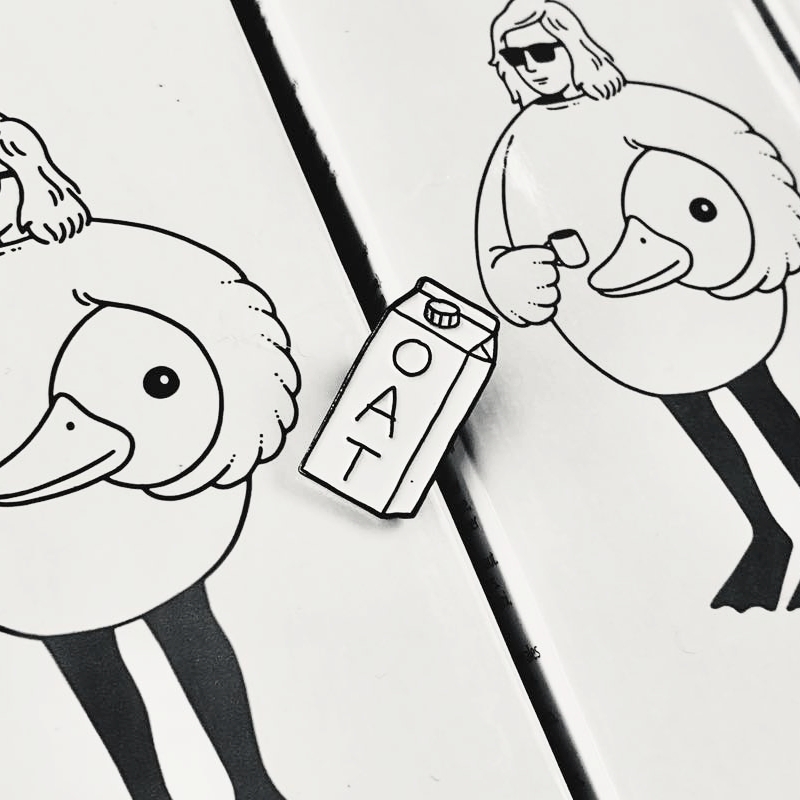 madebycooper's tweet image. It's #WorldVeganDay 🍃 How cute are these oat milk pins? 📷 @aileyun

#vegan #worldveganday #plantbased #smallbusiness #pins #pin #custompins #custompin #enamelpin #enamelpins #pinbadge #pinbadges #madebycooper #lapelpins #lapelpin #pingame #hardenamel #softenamel #pincollection