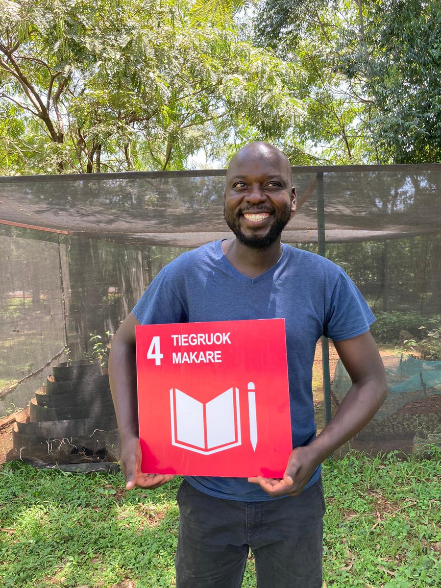 Stawisha Africa Initiative walking the talk towards achieving SDGs. Our partner Dr Franzi Enzman from @technologywithoutborders Germany is around in Kenya to continue the partnership work we started last year..
<a href="/stawishaafrica/">Stawishaafrica Initiative</a> staff showcasing our SDG focus areas( 1,3,4,8,13,17)