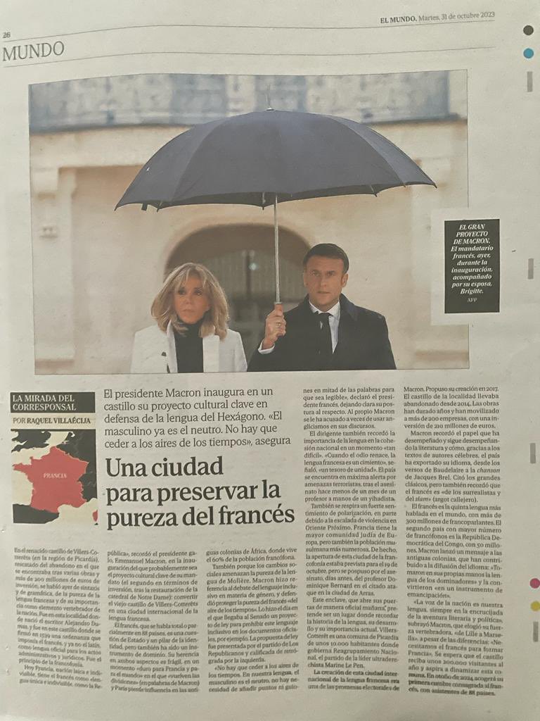 Los franceses saben lo que hacen.
