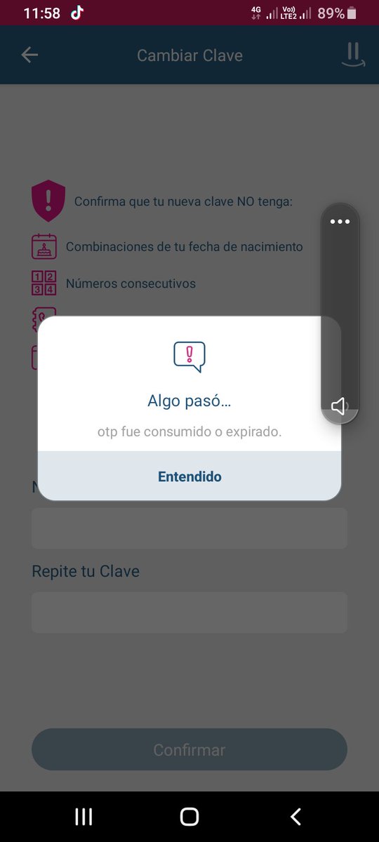 andreMsarabia's tweet photo. @WintorABC Ola wintor..tengo mi cuenta de movii bloqueada y https://t.co/c9csIVglMW podido ayudarme me dirigió a ti para ver si me ayudas a encontrar una solución ya llevo semana así y me comunique con movii pero no he podido crear una nueva clave así sale y no m3 deja crear otra clave https://t.co/0SzasR4FbR