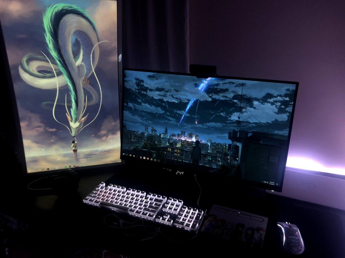 notShangnang's tweet photo. @LinusTech 2015 (hp monitor and dell): i5 4690 + gtx 970
2020 (Your name wallpaper): R5 3600->R7 5800x + 2070S
2023 (goku): i7 12700k + 3070
Went through numerous setups. At one point I had no PC and only a Macbook in 2019. Also rocked a Lenovo Legion laptop for a while. Can never settle! https://t.co/1sIJayfeuj