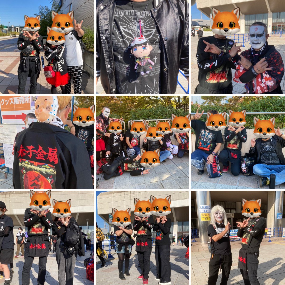koumetaldeath's tweet photo. 現場着から入場待機まであまり時間なかったけど写真撮らせていただいた方々ありがとうございました😊

#NEXT_FEST 
#BABYMETAL https://t.co/RqIVJjiENK