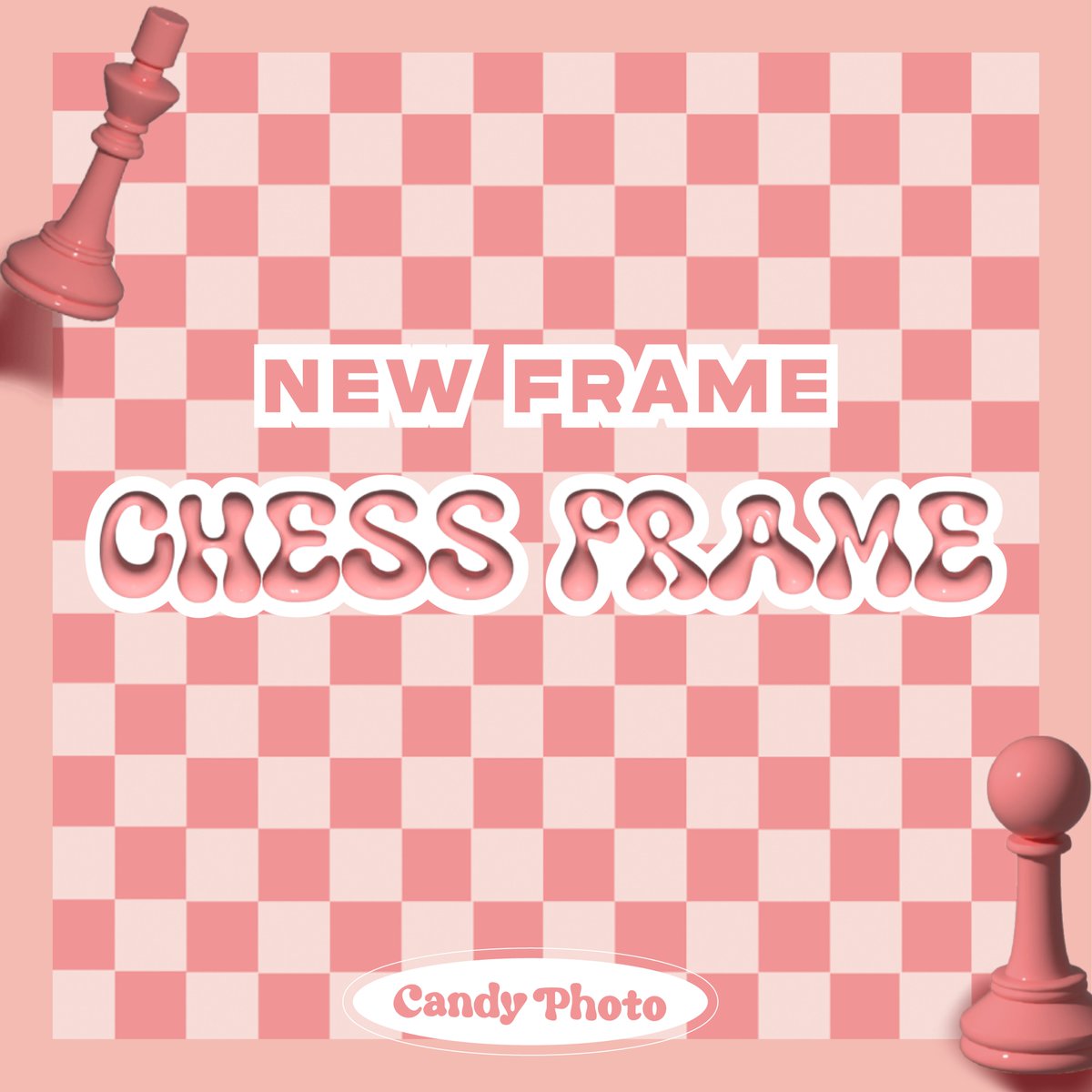 CandyPhoto5587's tweet photo. 🩷 NEW CHESS FRAME 🩷

♔♜캔디포토 연남점에서 신상 핑크 체스 프레임을 만나보세요♞♙

📍 마포구 동교로 30길 19. B1
24시 연중 무휴

🍭하이앵글 부스
🍭2컷, 4컷, 6컷 다양한 프레임
🍭얼굴 뷰티 필터
🍭카드결제, 삼성페이, 현금결제 모두 가능

🖤The Sweet Moment, Candy Photo🖤 https://t.co/qKeCqIFUaK