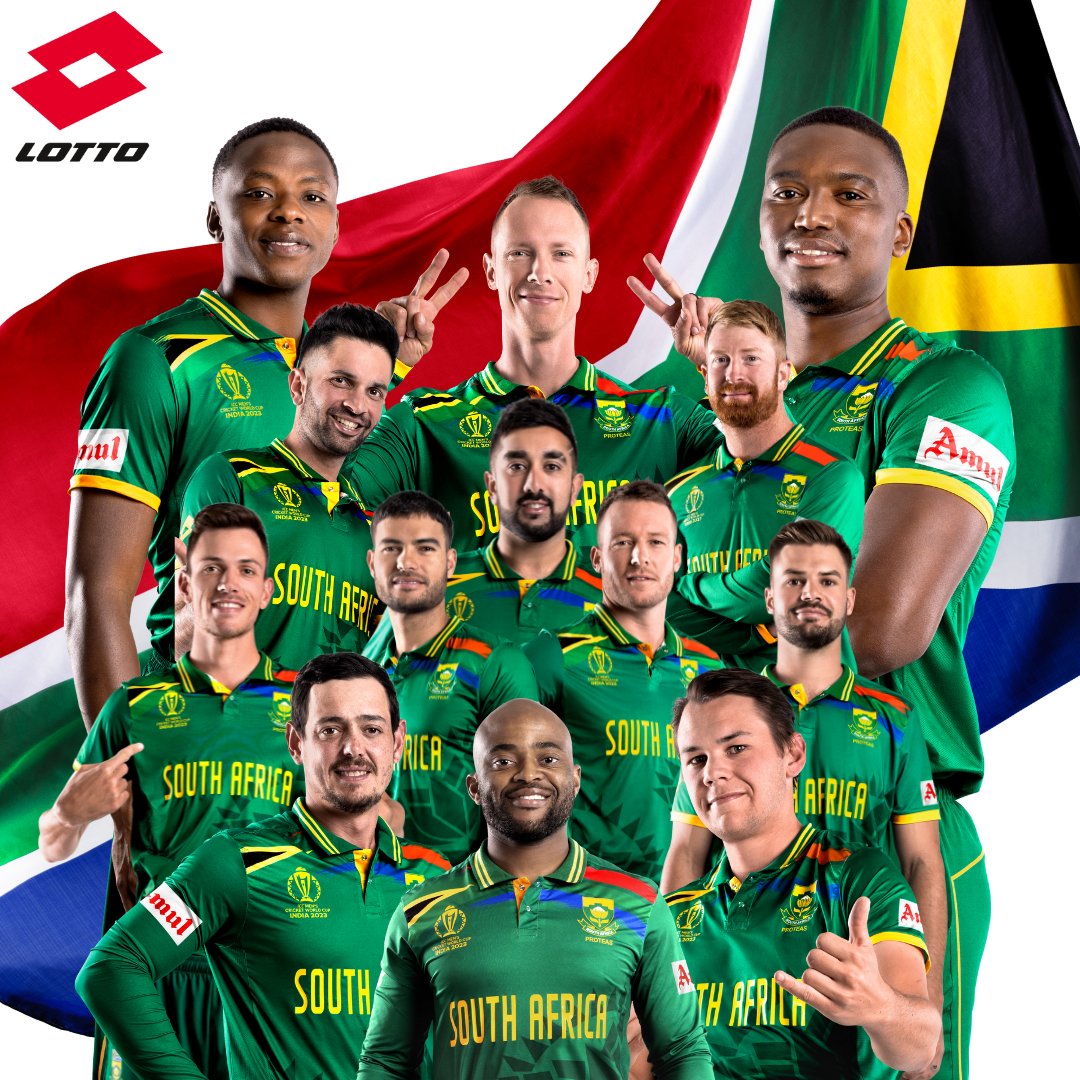 Best of luck to the Proteas as they step onto the pitch to face New Zealand in the Cricket World Cup ODI! 🏏🇿🇦

South Africa is behind you, cheering for victory! Go Proteas!

#HomeOfSport