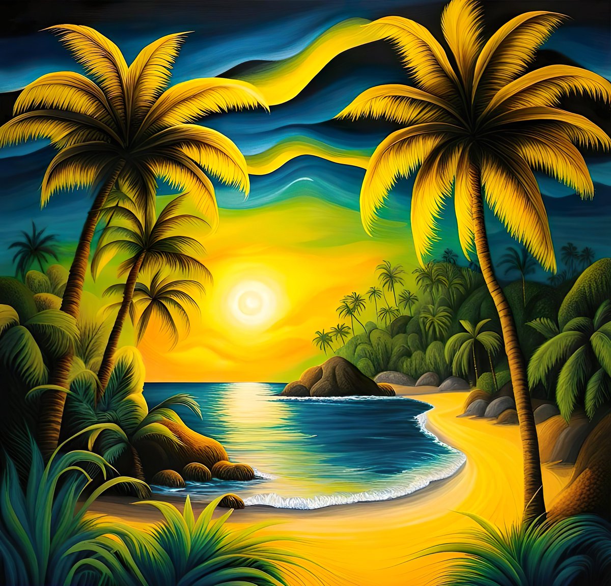 🌞 Good morning my awesome friends, have a great Wednesday full of joy and creativity 🤗

🏝️Landscape Dream #11 <a href="/objktcom/">objkt</a>
💙Edition of 5 for 1.5 $XTZ 
🔽Link      

#NFTCommunity #tezoscommunity #nftcollectors