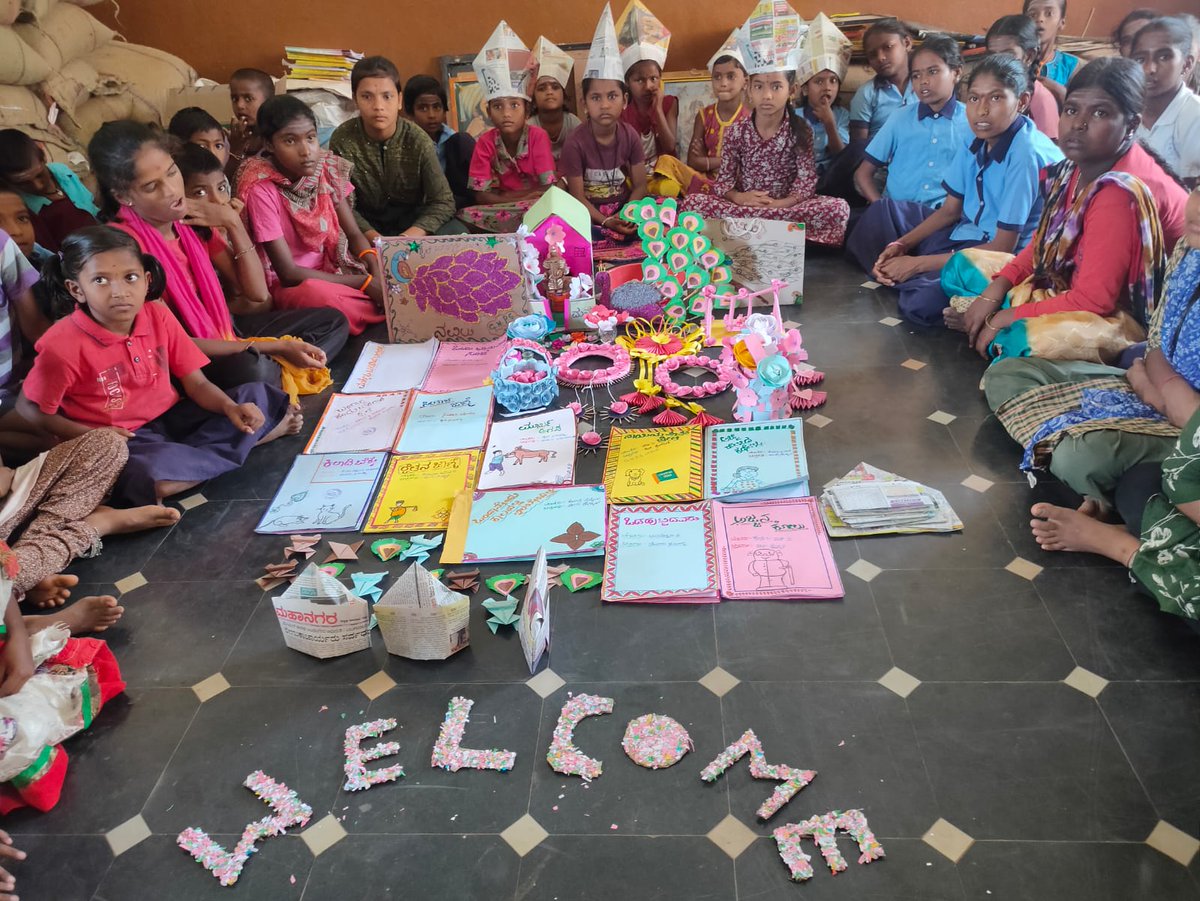 ParagReads's tweet photo. A 12-day holiday camp was jointly organized by Kalike - Tata Trusts and Department of School Education, in 127 schools across Yadagiri, Gurmitkal, Kushtagi and Koppal taluks of North Karnataka. #Paraginitiative #Communitylibraries #Paragreads https://t.co/I6pZP0b5CU