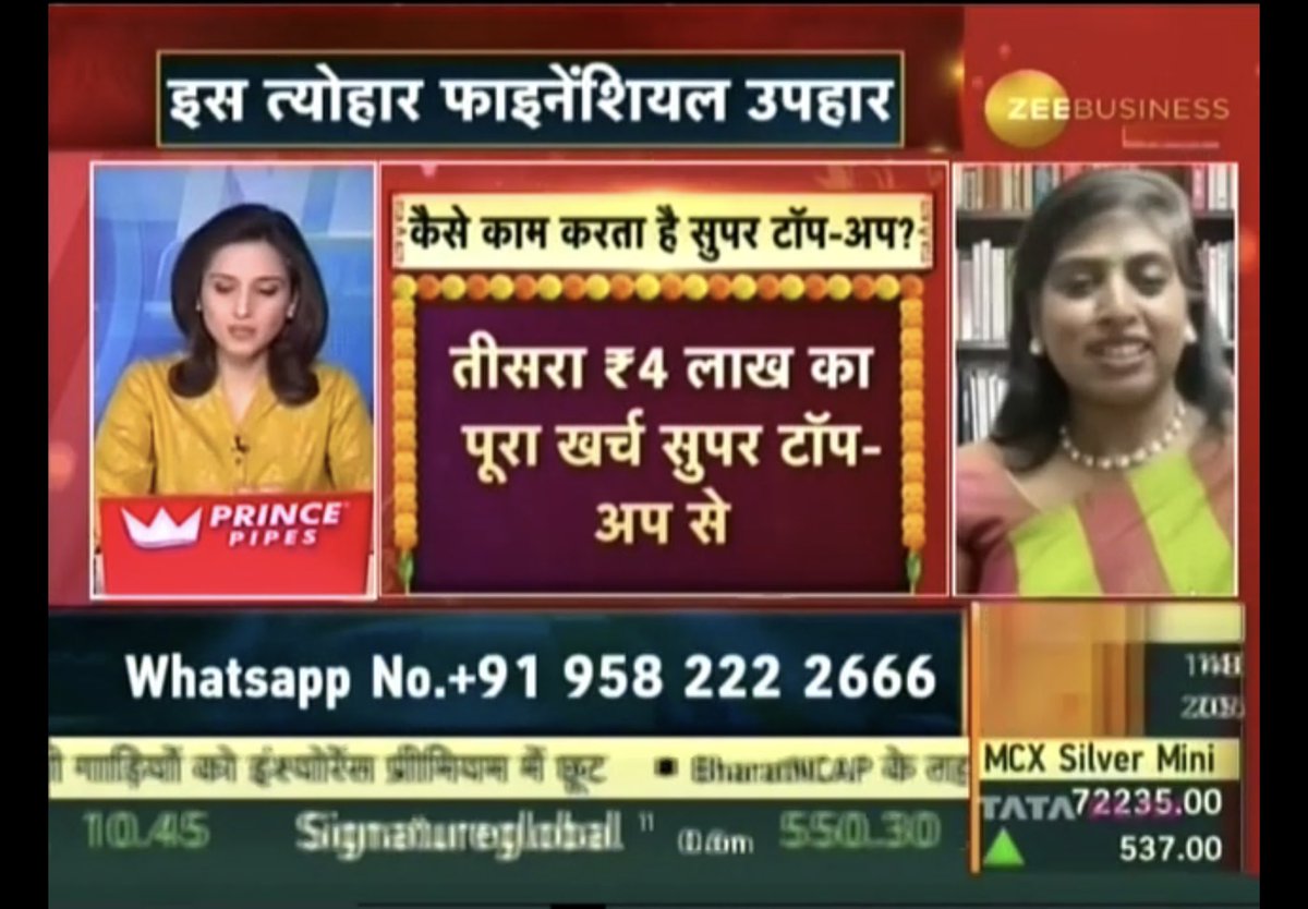 finwiseFP's tweet photo. In this episode of #MoneyGuru on ZeeBusiness, we discussed gifting Financial products this festive season.

Swati Raina of Zee Business brought out the nuances of the topic. The co-guest on the show was a much-sought-after person  on TV, Pankaj Mathpal.

https://t.co/MlGiqzJ3o9 https://t.co/agPP98IhY1