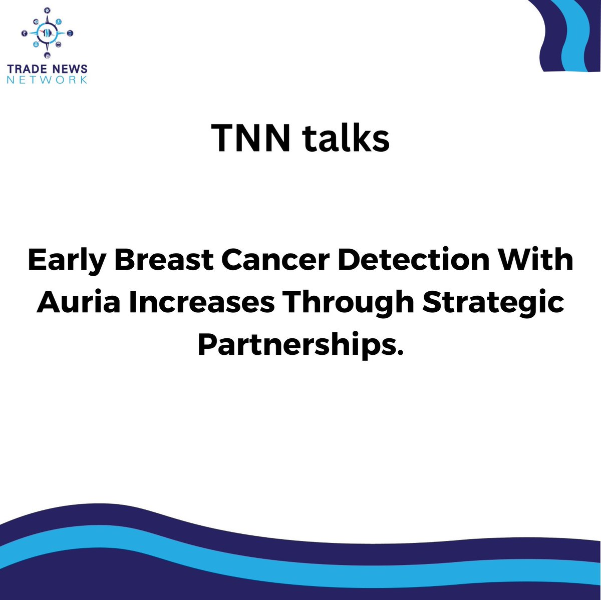 TNNMediaTweets's tweet photo. #BreastCancerAwareness #EarlyDetectionMatters #AuriaScreening #HealthyrPartnership #EmpowerWomenInHealth #Healthofasia #Medbusinessworld #wellnessnews24 #swasthsamachar #pharmaceuticalworldnews #wellbeingnewswire  #globalpharmalive #healthcaremumbai #tradenewsnetwork https://t.co/pM1UNwy7Bv