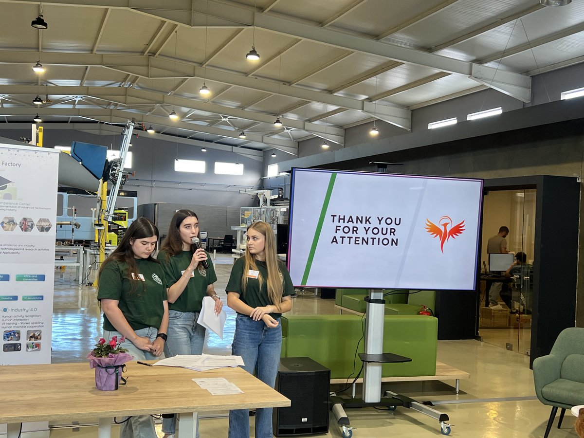 Entrepreneur_eu's tweet photo. 🙌 Bravo to the fantastic organizers, Teaching Factory Competence Center (Greece), and a special mention to Konstantina Salagianni for their incredible efforts in bringing this event to life.

Thank you all for making the Entrepreneurship Hackathon an outstanding success! 🎉👏 https://t.co/kQHltfvTLG