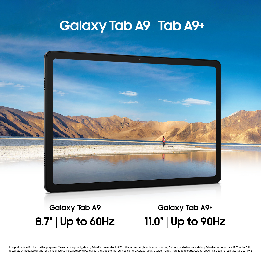 Immerse yourself in your favorite content as it comes to life on #GalaxyTabA9 and #GalaxyTabA9Plus 5G in smooth, fluid motion.

Learn more: spr.ly/TabA9-TW-011123