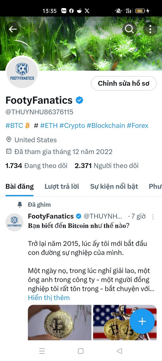 Tài khoản 2k xin được giao lưu với các chiến hữu gần xa. 

Đi đâu mà vội mà vàng mà vấp phải đã mà quàng phải dây.

Dừng lại một chút kết bạn giao lưu cùng kiếm cơm nhé.

Bạn đến với tôi thì tôi sẽ đến lại với bạn liền nè. 💪💪

#Crypto #CheoX