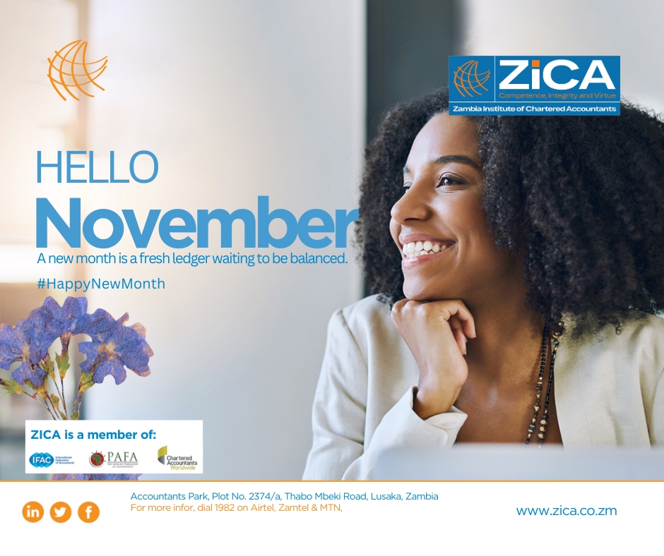 ZiCAOfficial's tweet photo. 🌟Wishing you a fantastic new month ahead! May it bring you happiness, prosperity and new opportunities for growth. #November #ZICA #CareerGrowth #CharteredStar https://t.co/htcIi4X7bf