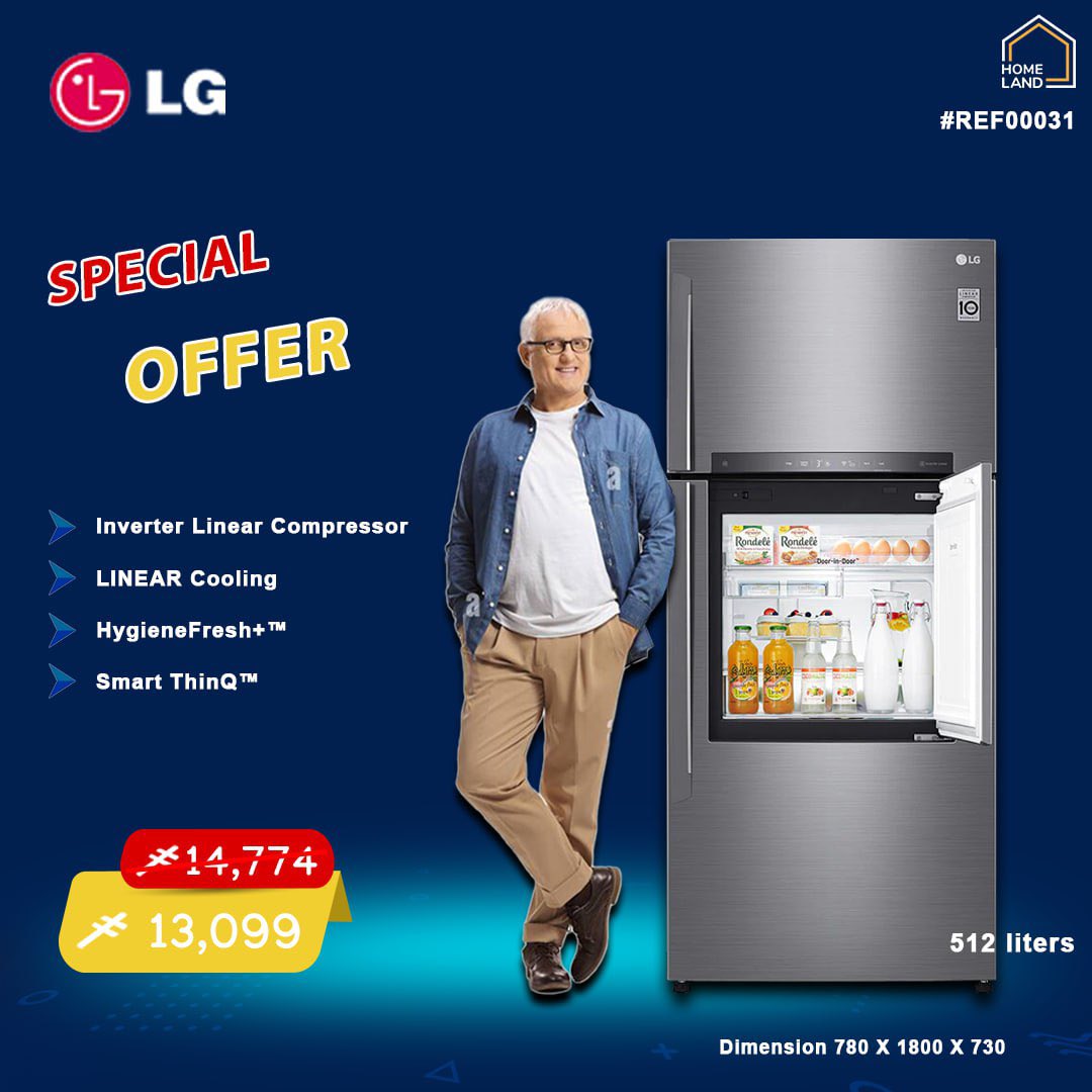 HomelandMv's tweet photo. Mega Sale🔥🔥
LG Refrigerators at a very Special Rate!! 
For more Info &amp; Free Delivery viber us at 7910137 📱

#lgrefrigerator #homelandmv https://t.co/mFImseICBD