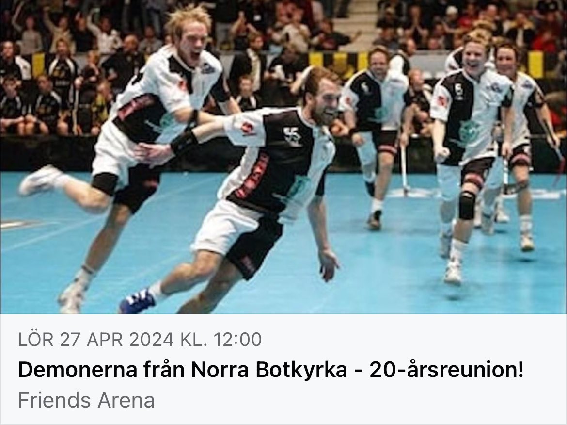 MikaMPackalen's tweet photo. Jepp, det är dags för en återförening! Den legendariska klubben vaknar till liv i Morias gruva i samband med vårens SM-final på Friends Arena 🖤🤍
#balrogoilers #SSLse #innebandy https://t.co/OO6PmuCvR0