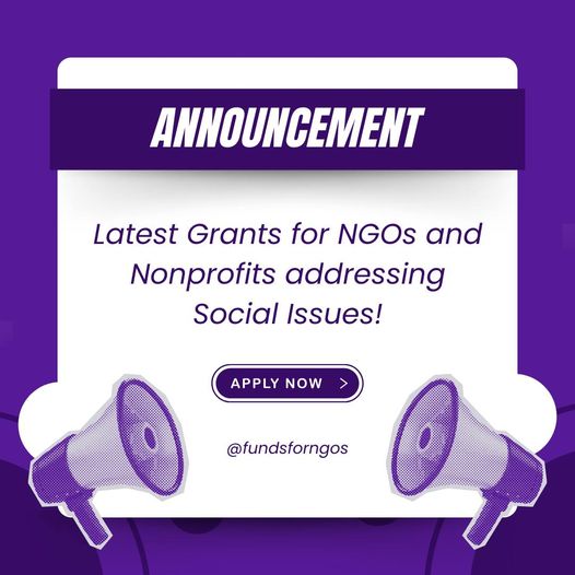 💸HAVE YOU MISSED THESE GRANT CALLS📣

🔘Direct Aid Program 2023-24
Visit here to apply: www2.fundsforngos.org/?p=119861

🔘Community Development Grant
Visit here to apply: www2.fundsforngos.org/?p=119685

🔘Climate Democracy Accelerator Program
Visit here to apply: www2.fundsforngos.org/?p=119683