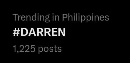 DarrenTrendsOfc's tweet photo. We are now trending! It is indeed a happy monthsary to us! Keep on tweeting and sharing your experiences for the past one hundred thirteen months!

#DNsBestIsYetToCome 
#DARREN @Espanto2001 https://t.co/1NlrCzRcpm
