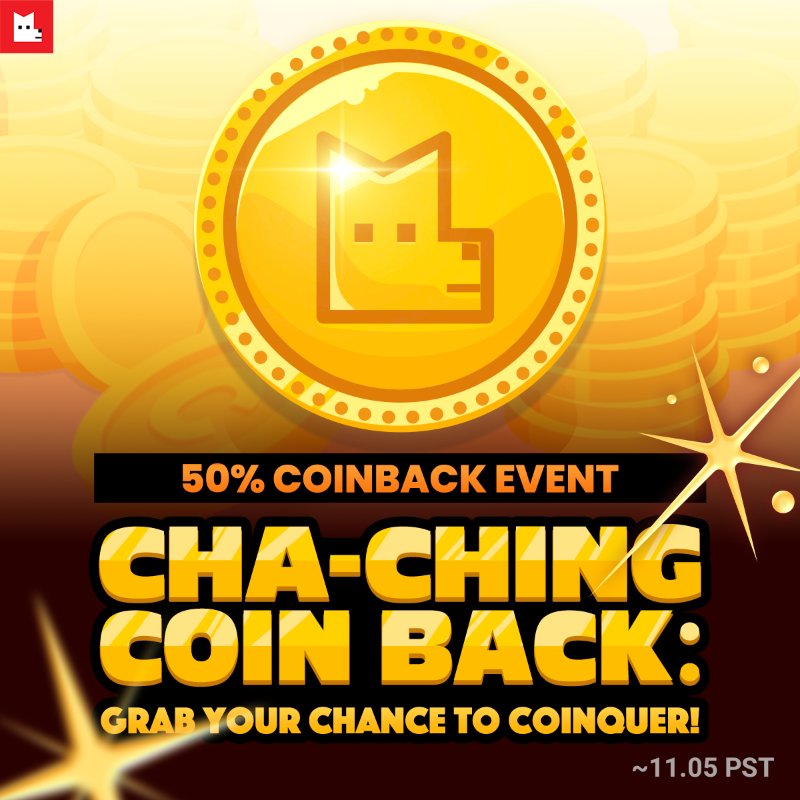 LezhinComics_US's tweet image. 🎀𝗖𝗼𝗶𝗻𝗯𝗮𝗰𝗸 𝗘𝘃𝗲𝗻𝘁🎀Grab your chance to 𝗖𝗢𝗜𝗡𝗤𝗨𝗘𝗥!
Get 𝟱𝟬% of your coins back on Full Circle, Sweet Like Vanilla &amp;amp; more!

🦄More details👉bit.ly/tw_chaching1
⏰ ~Nov. 5th (PST) 
📣The coins will last until the next coming Thurs.

#coinback #lezhincomics