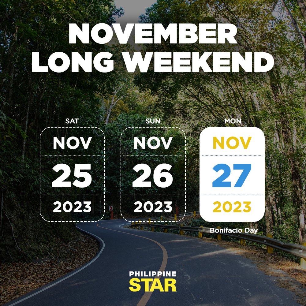 Can't get enough of the vacation season? There's another long weekend up ahead! 📅🥳