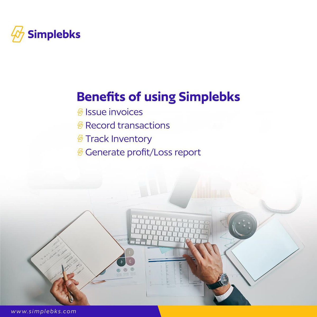 AWholeSalmanPR's tweet photo. Growing businesses always find it hard to Track inventory in real-time; but with Simplebks, you can Never run out of stock again as it is the best tool for Inventory Management. Sign up today https://t.co/RXrD5ALwn8 and preach the gospel to others #Simplebks https://t.co/pvmnffCMB1