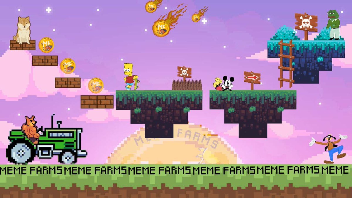 Meme_Farms's tweet photo. Memefarms Memefarms Memefarms Everywhere !👨‍🌾

#Memefarms #memecoin #Memeland #binance  #Ethereum #MemeCoinSeason https://t.co/8PrnpD1VzV