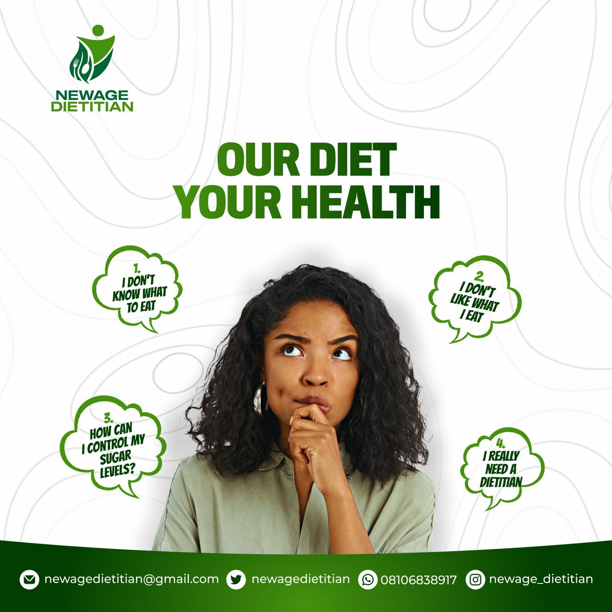 <a href="/AbujaPresident/">Abuja President ⚖️</a> Do you need a dietitian in FCT
Send us a dm <a href="/NewageDietitian/">New Age Dietitian</a> and Follow us on Instagram @Newage_dietitian