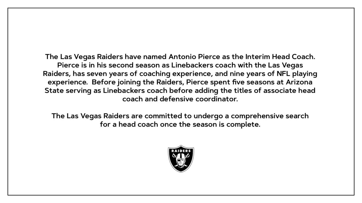Las Vegas Raiders tweet media