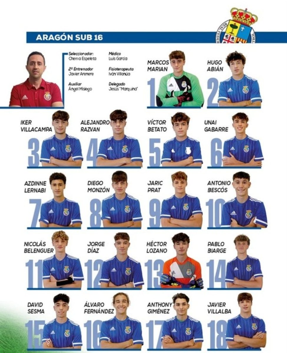 CD_Ebro's tweet photo. Enhorabuena Iker Villacampa y David Sesma por vuestra convocatoria definitiva con la Selección S16  de @futbolaragon. El trabajo diario con vuestro equipo es la base y este reconocimiento es nuestro orgullo. ¡Disfrutadlo con honor, maños! 
🛡️⚽💪🏼 https://t.co/5ZWfDh79ra