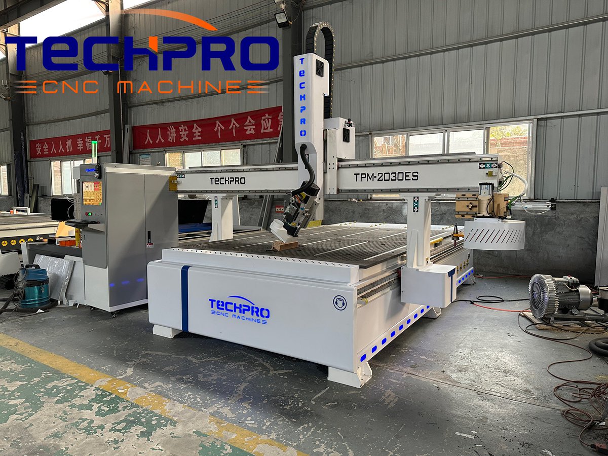 DanyTechpro's tweet photo. TechPro® 2000*3000mm 4 axis ATC CNC router machine shipping to Malaysia today🥳🥳
If you are interested, please contact me any time, thanks 😊
WhatsApp: +86-13573183466
Email: export02@techprocnc.com
Website: https://t.co/Xe5z3oAHsP
#ATCcncrouter #woodcncrouter #techprocnc https://t.co/JfTnoaCQWO