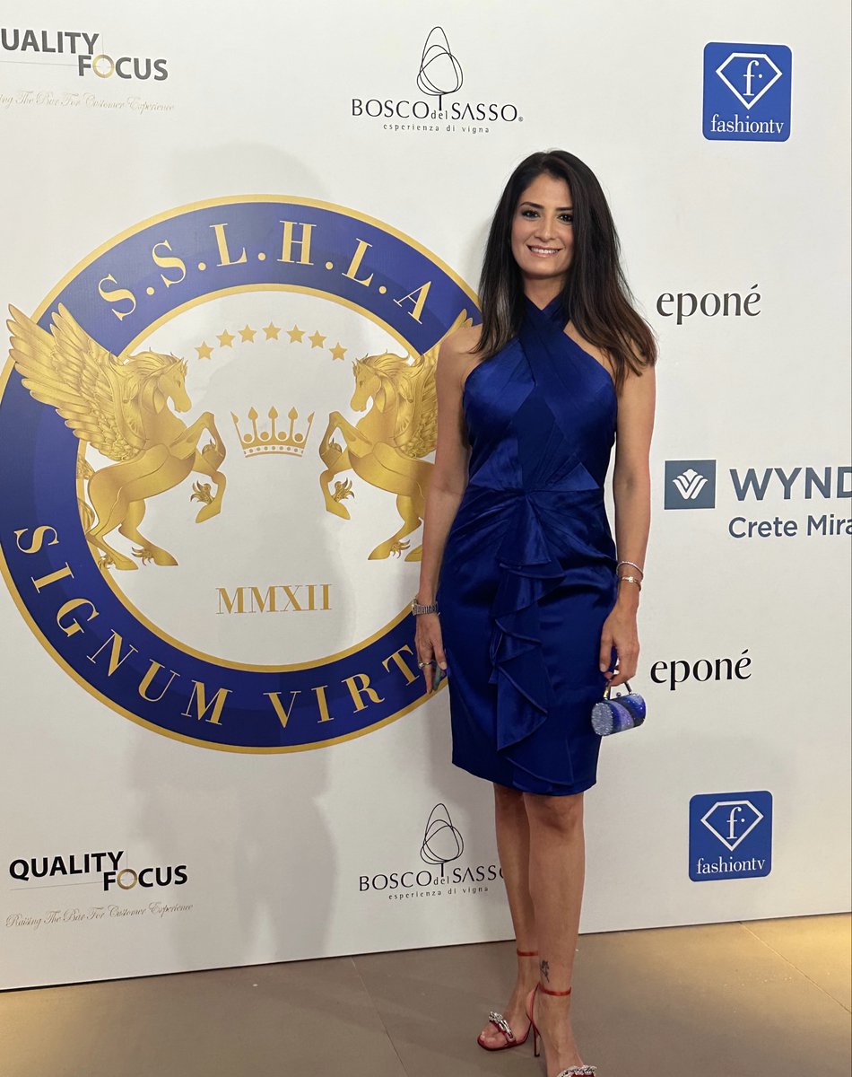 wellness_day's tweet photo. The 11th @SSLHLA  held on 28.10.2023 honored GWD Founder, @BelginAksoy1  with the “Commitment to Excellence in Health &amp; Wellbeing” award. GWD Family congratulates Belgin &amp; wishes her continued success in spreading #wellness globally.🏆🍏

#globalwellnessday #belginaksoy  #SSLHLA https://t.co/GsHgeGBpDu
