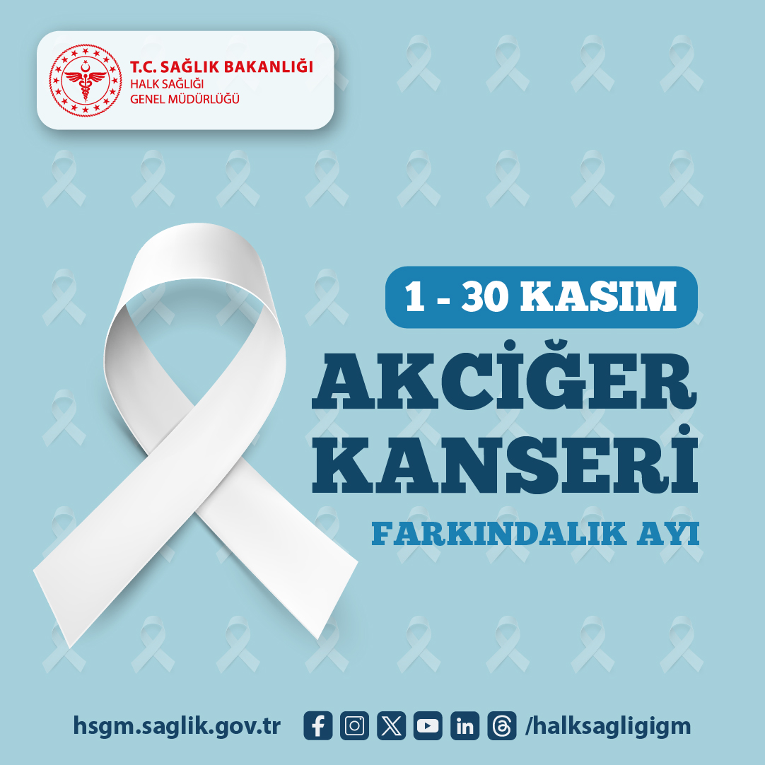 #AkciğerKanseriFarkındalıkAyı