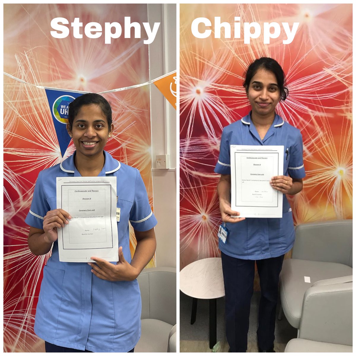 Senior nurses in the making 📚 Here’s our stephg and Chippy commencing their new endeavour as CCU’s nurse in charge 🫡 ❤️ #AlwaysImproving #StaffDevelopment