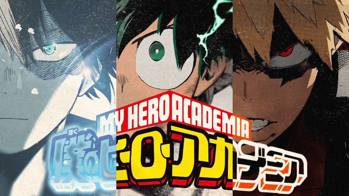 ◤￣￣￣￣￣￣￣￣￣￣￣￣￣￣￣￣◥
　　『僕のヒーローアカデミア』
 　　　　最新39巻発売記念！
◣＿＿＿＿＿＿＿＿＿＿＿＿＿＿＿＿◢

#緑谷出久 ＆ #爆豪勝己 ＆ #轟焦凍
3キャラの誕生日PVをremixした映像を公開！

youtu.be/t6RxwHFRwT4

#ヒロアカ