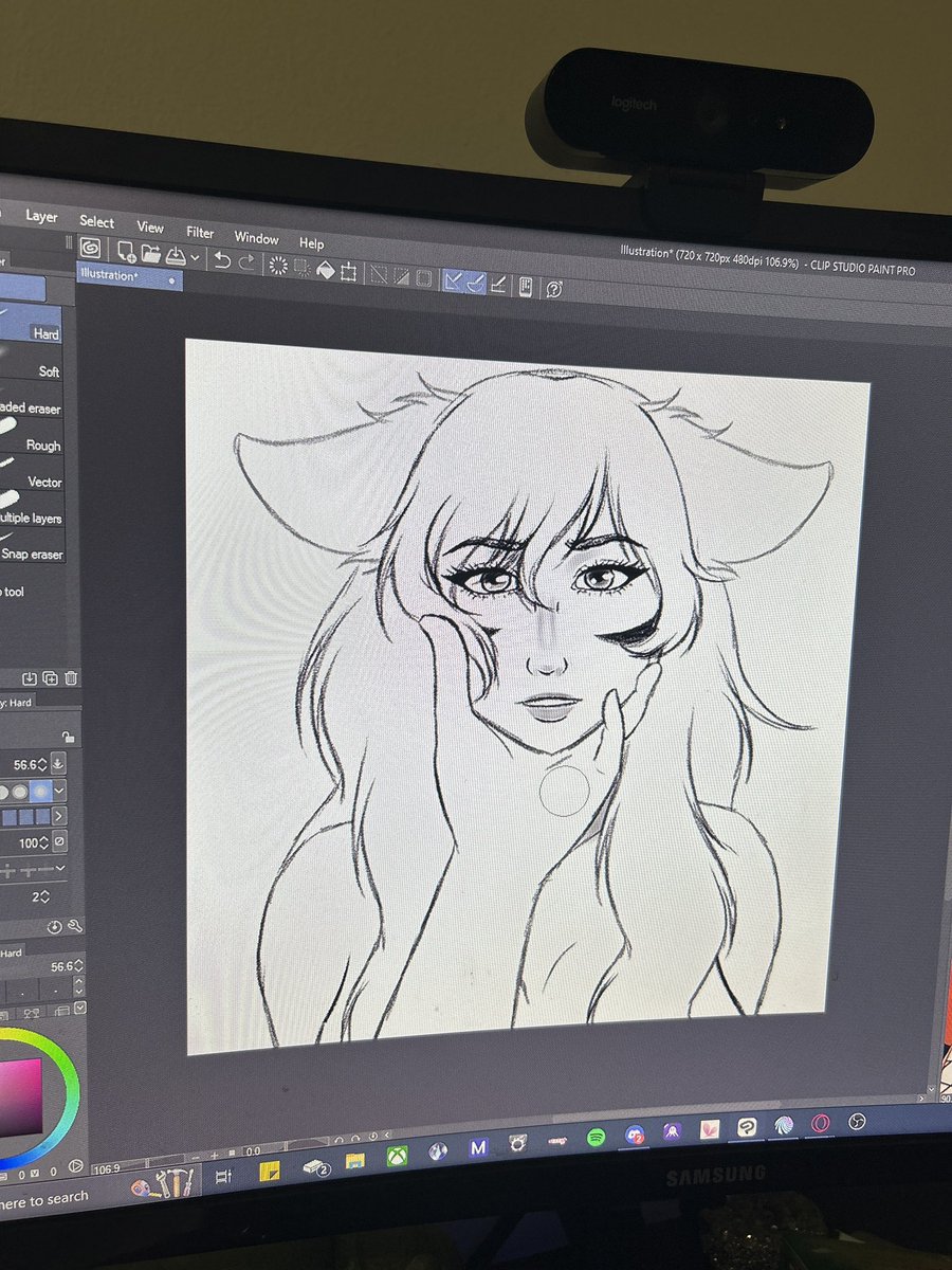 AstridSolaras's tweet photo. Little WIP o: slow progress~ https://t.co/FOp9aBcPlU