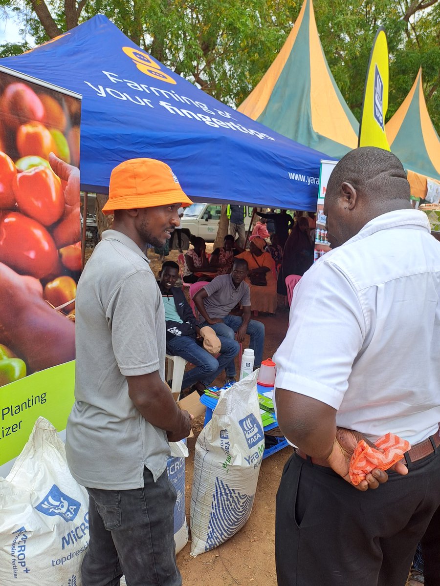 YaraKenya's tweet photo. We recently had the opportunity to interact with rice farmers at the World Food Programme exhibition at the Bura Irrigation Scheme in Tana River County. https://t.co/9Q0lpDkzEI