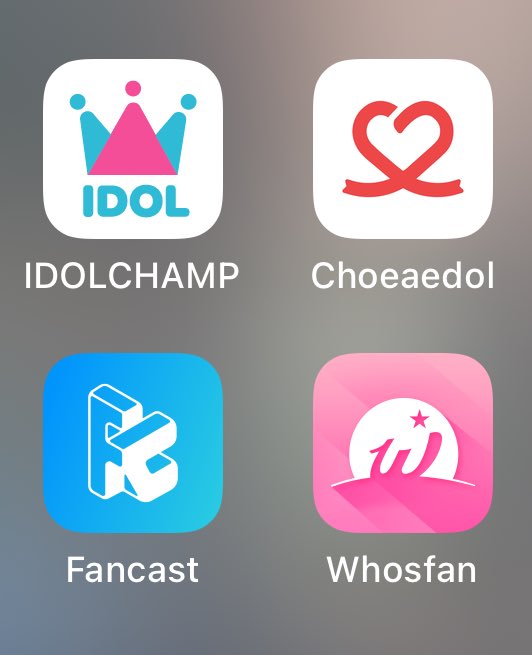 🔔 NSWER apps list

For now,we encourage all to DL these apps & prioritize to collect voting points

YEAREND awards
✅ Idol Champ = Asia Artist Awards
✅ Fancast = Seoul Music Awards
✅ Whosfan = Hanteo Music Awards

✅Choeaedol = Charity Fairy (02/22/24)

Lets start early
#NMIXX