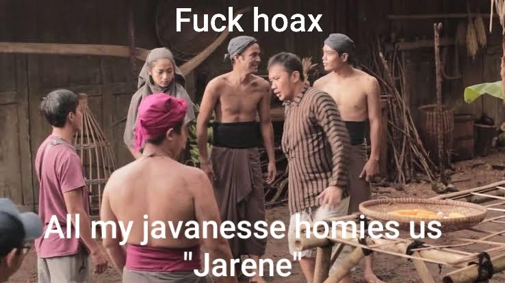 jawafess's tweet photo. Pokoke nek wes ono sing ngomong "Jarene", kae ki 60% ra bener lur wkwk https://t.co/Y1mZPvJxpm