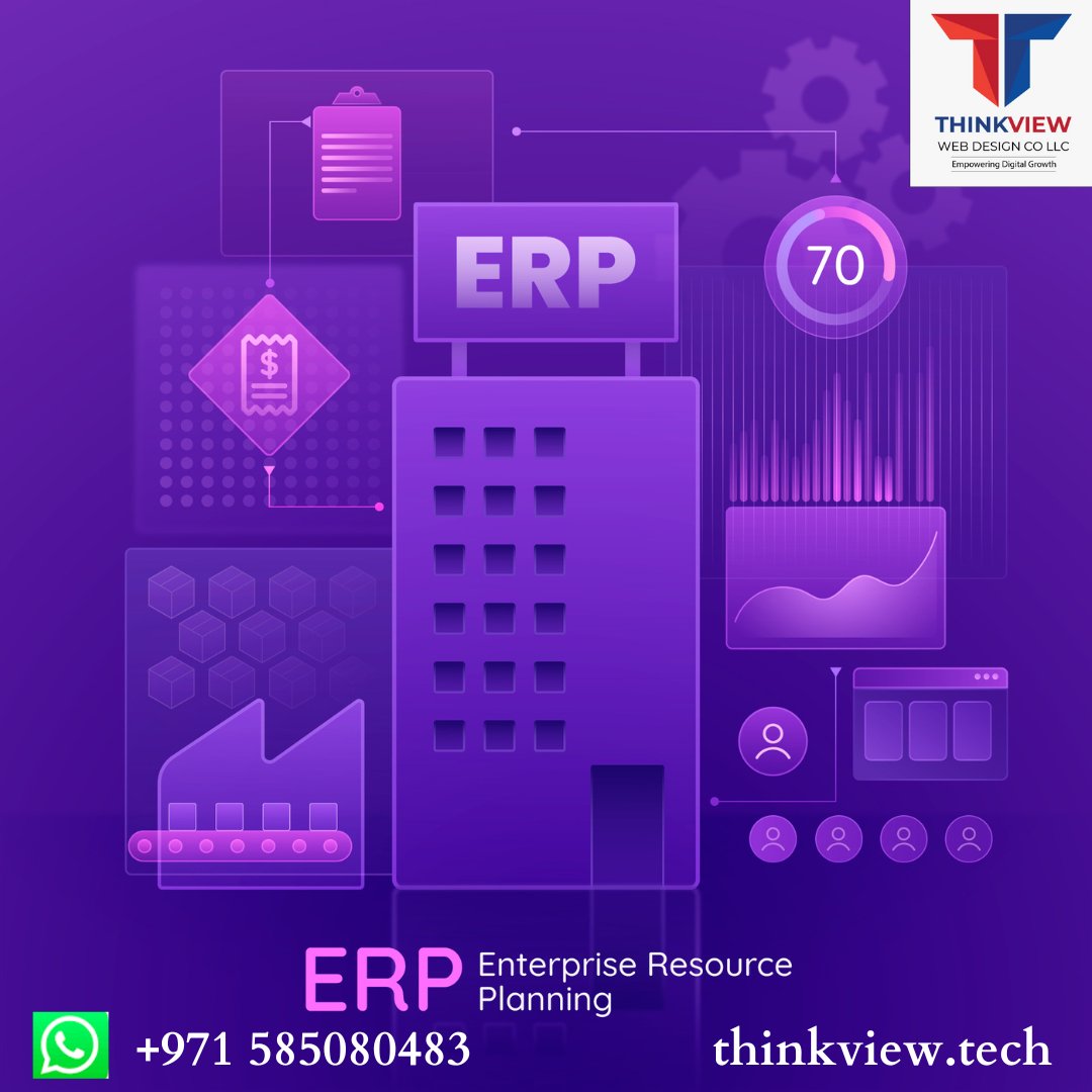 ThinkViewLLC's tweet photo. Unlock the Power of Efficiency with our Cutting-Edge ERP Solution! 📷📷 #erpsoftware #businesssolutions #innovations https://t.co/K5ht1ewWKW