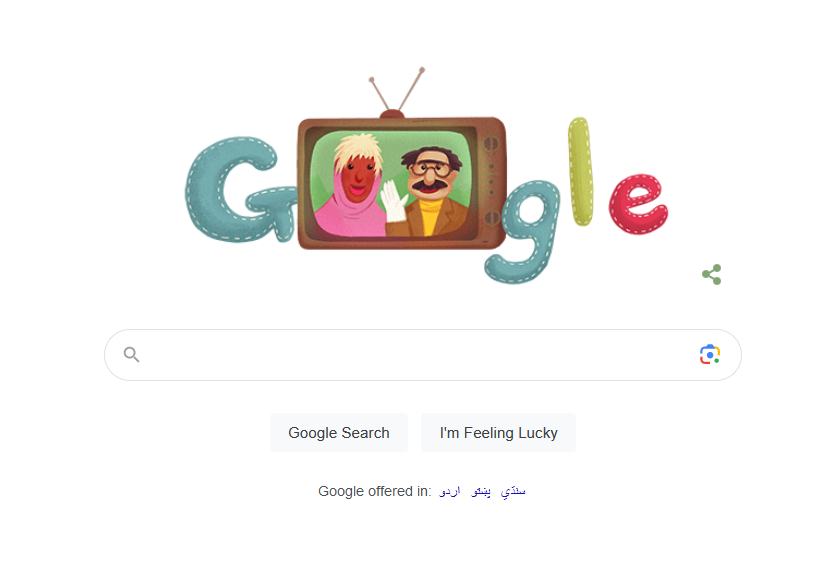 kamranAX's tweet photo. Today, we remember the birthday of the late Farooq Qaiser, a legend, with a special Google Doodle dedicated to Uncle Sargam. https://t.co/kZvXF1u1tt