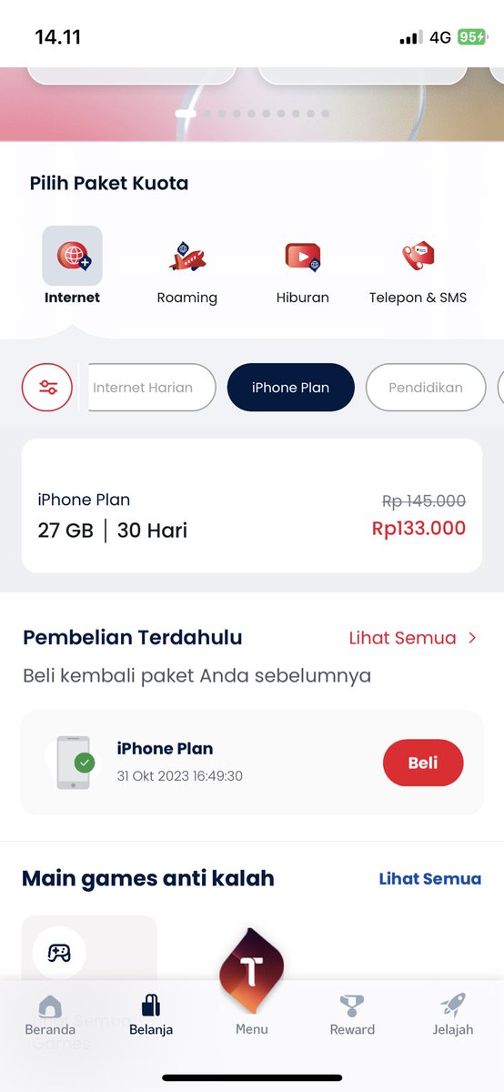 wahyu_hulansodi's tweet image. Kejadian juga donk gw
Pake kartu yg simp*ti
Harganya merokett paketannya

Mau pilih paketan yg 30 hari
Harganya selangit…itupun pilihannya sedikit…

Giliran punya temen,paketan dia murah2 semua dan banyak pilihan 
#gantikartu
#simpati 
@simPATI