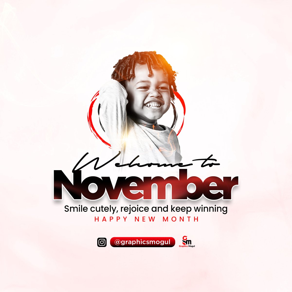 graphics_mogul's tweet photo. Smile, rejoice and keep winning. It's never too late to achieve your goals. 👌 

Welcome to November 🤩
Happy New Month, y'all 🥰🥰

Your Fav. ❣ GM 
.
.
#graphicsmogul #happynewmonth #happynewmonthpeople #pininterest #creative #november #goals #motivation #newday #positivevibes https://t.co/yu3nertBo8
