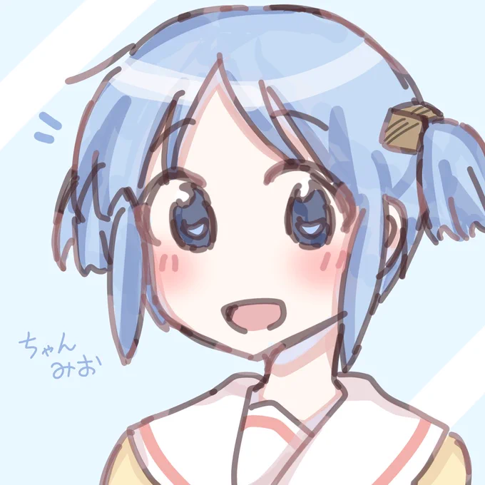 らくがき  #日常 #nichijo #長野原みお