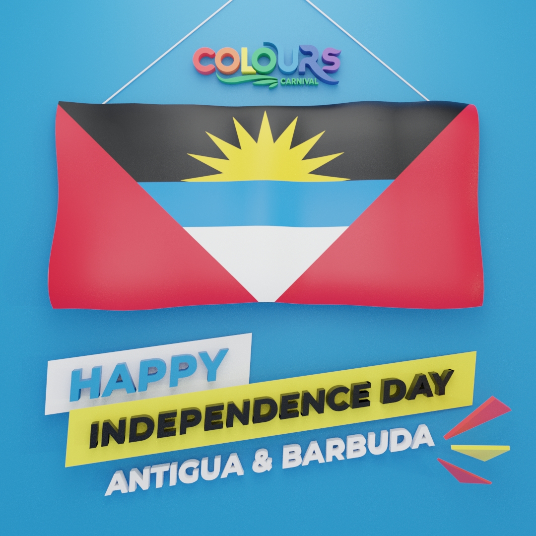 ColoursNHC's tweet photo. Happy Independence Day, Antigua and Barbuda!

#IndependenceDay #AntiguaAndBarbuda #AntiguaAndBarbudaIndependenceDay #ThisIsHowWeCarnival https://t.co/QAHKgBu9Ls