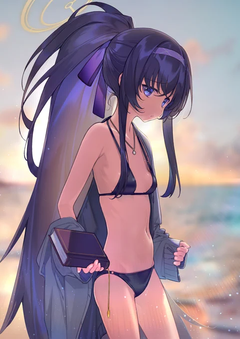 水着ウイ #ブルアカ