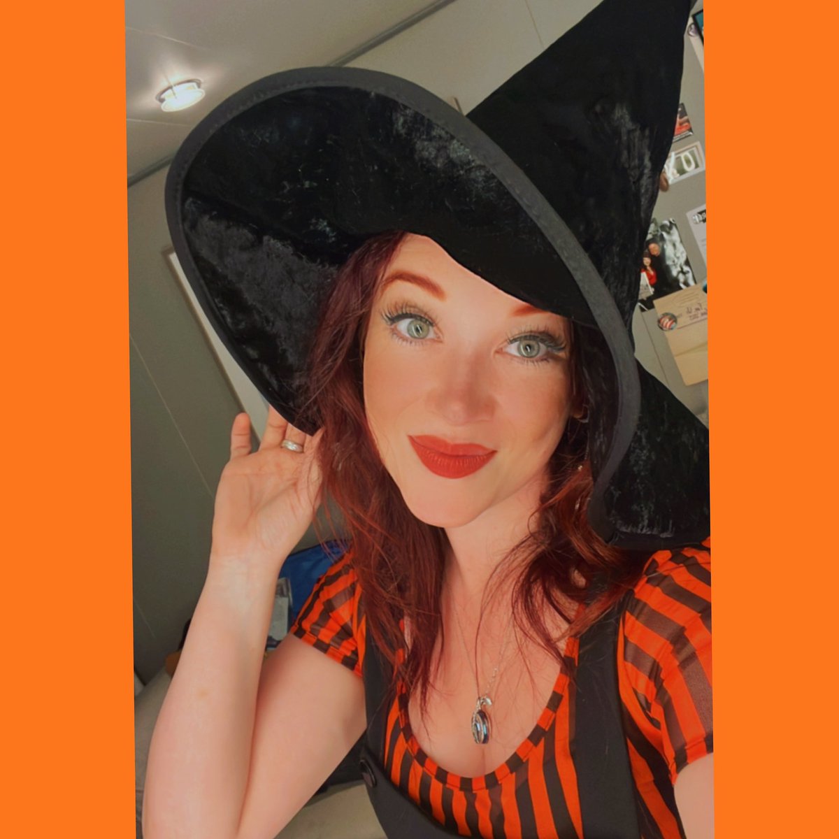 Halloween on my new floating home! @celebritycruises 
Bewitched &amp; Blissful 🧙🏻‍♀️❤️

#celebrityedge #halloween2023