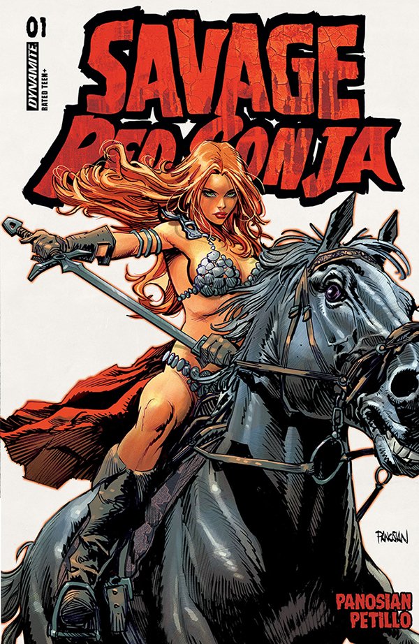 Savage Red Sonja #1 is out!!!
The first issue of this fantastic series in which I had the pleasure of participating as artist. From @dynamitecomics

Written by that genius <a href="/urbanbarbarian/">Dan Panosian</a>
Colored by the fantastic @francesco