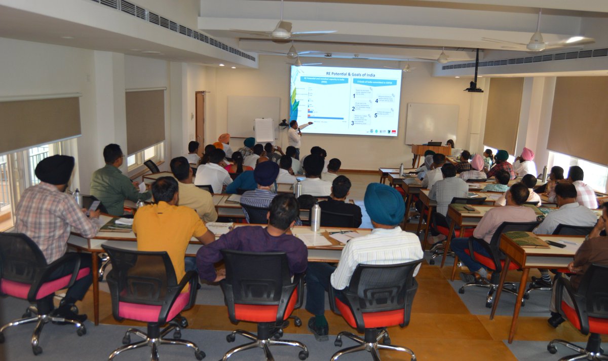 PSCST_GoP's tweet photo. @PSCST_GoP in collaboration with #SCERT @schooledu_pb kick-started #GreenSchoolsProgram for district educators by conducting training program jointly with @CSEINDIA at AAETI Nimli. The training was designed to make schools campuses green & sustainable through auditing activities. https://t.co/P5jxabNaen
